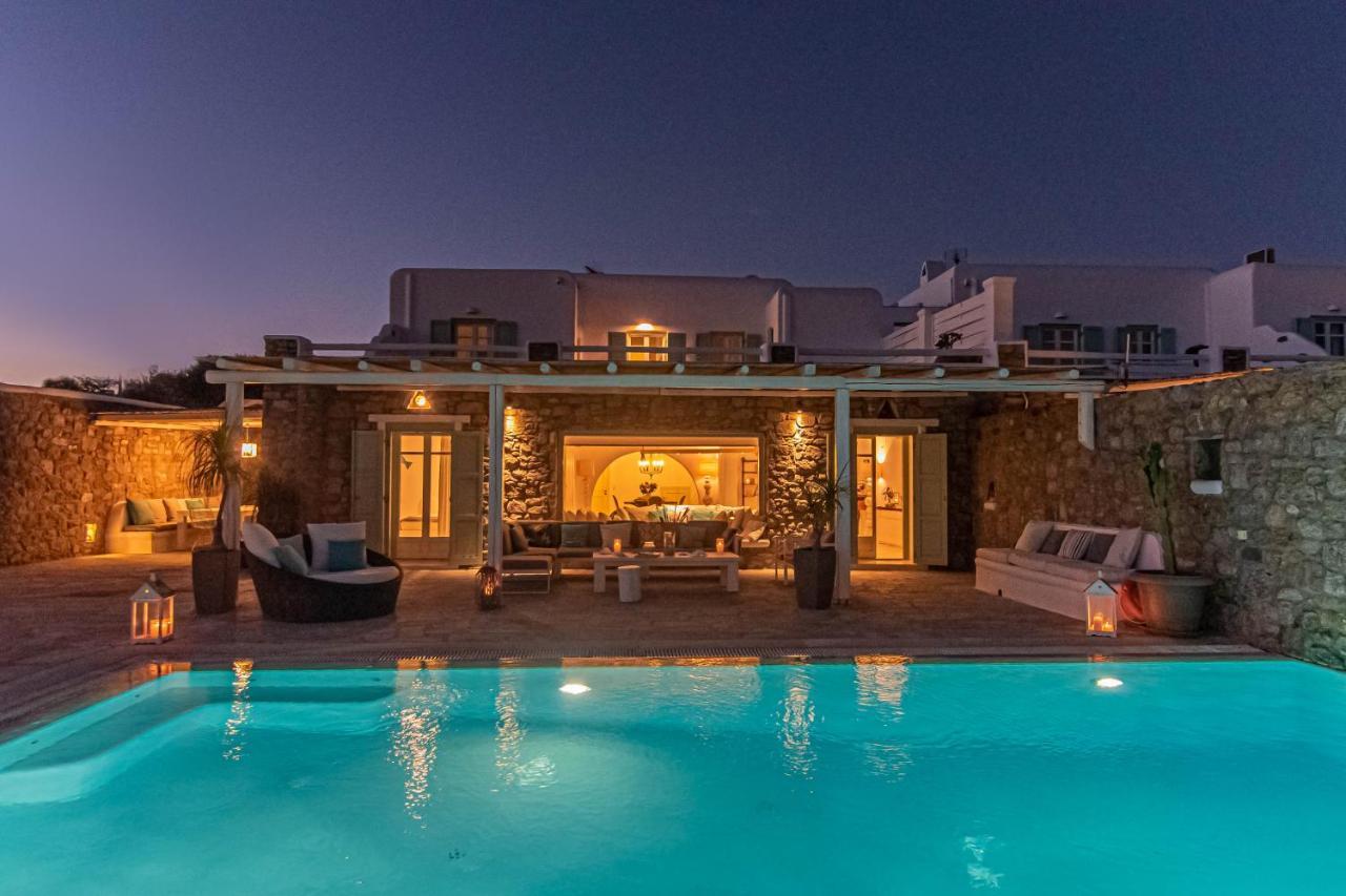 Mando Pool Villas W Sea Views - Five Bedrooms Super Paradise Beach  Buitenkant foto