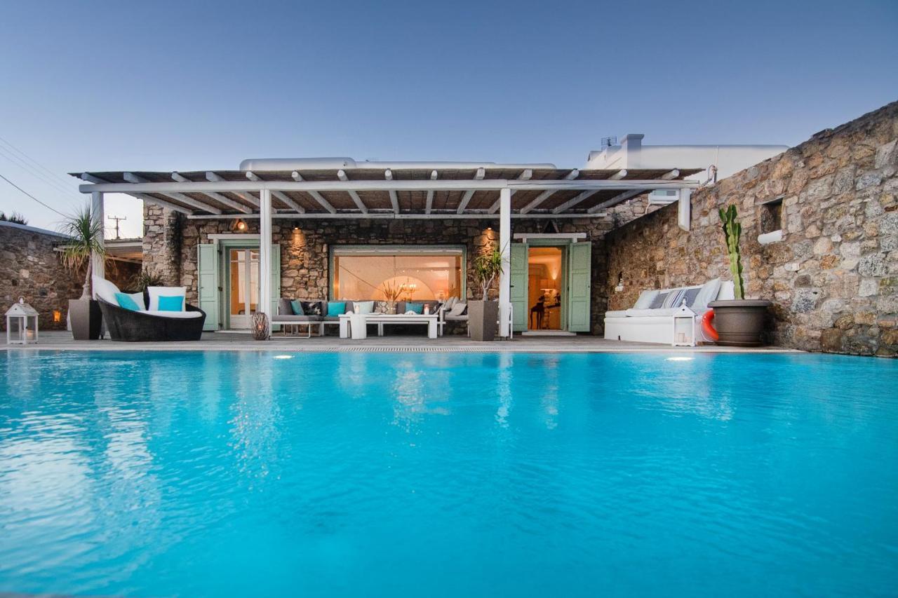 Mando Pool Villas W Sea Views - Five Bedrooms Super Paradise Beach  Buitenkant foto