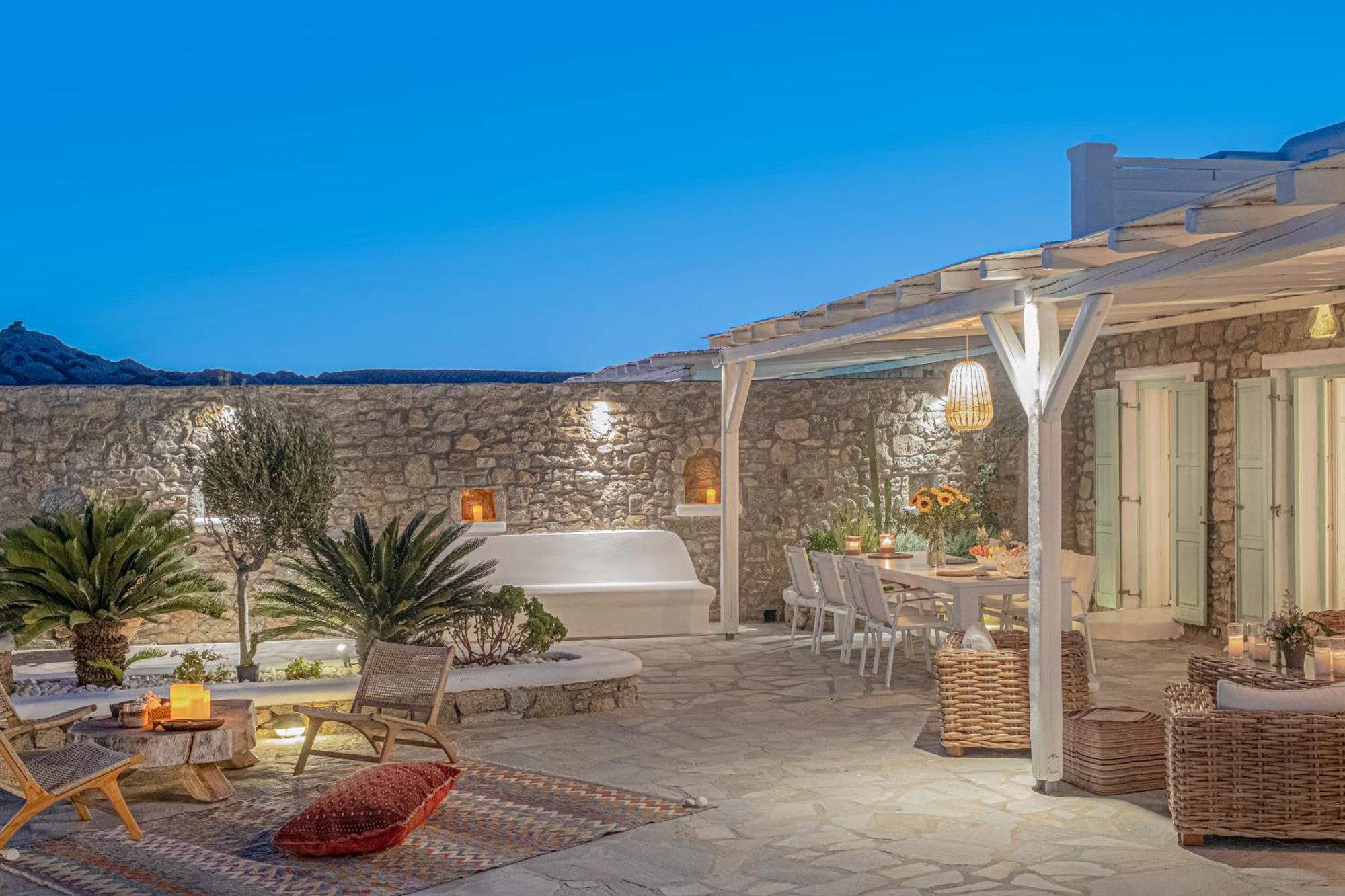 Mando Pool Villas W Sea Views - Five Bedrooms Super Paradise Beach  Buitenkant foto