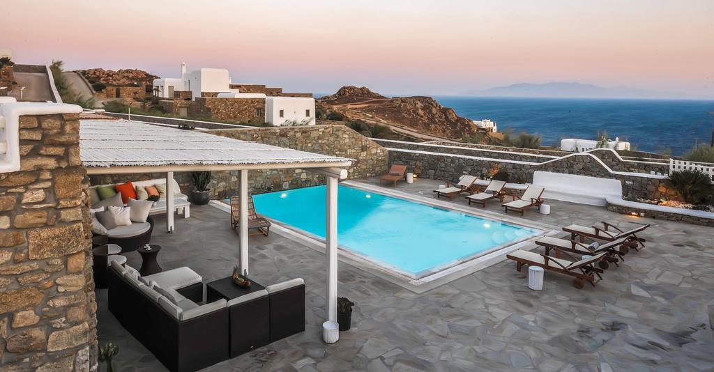 Mando Pool Villas W Sea Views - Five Bedrooms Super Paradise Beach  Buitenkant foto