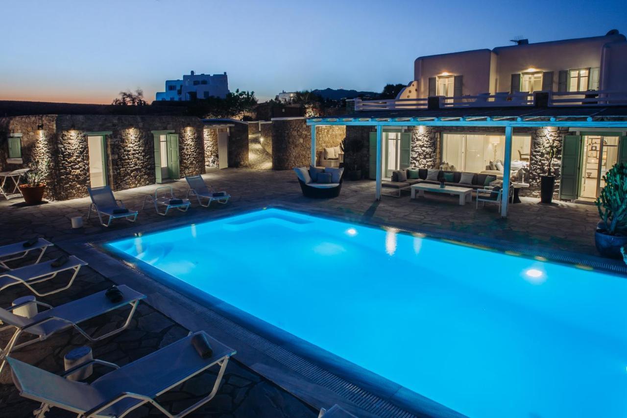Mando Pool Villas W Sea Views - Five Bedrooms Super Paradise Beach  Buitenkant foto